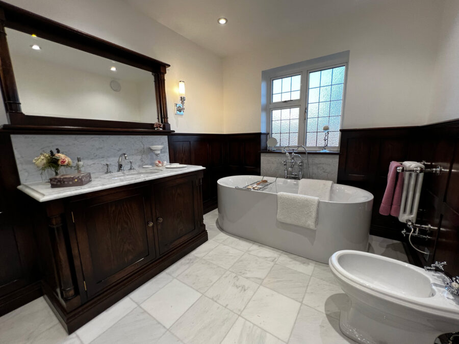A traditional bathroom fitted out by Old Fashioned Bathrooms
