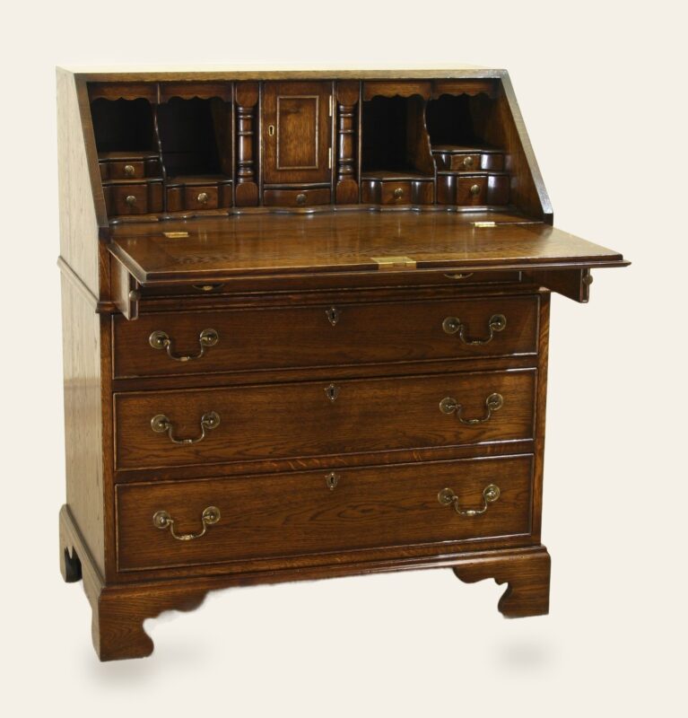 Bureau 902 open — handmade by Bryn Hall in Suffolk