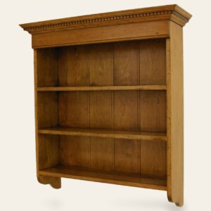 Delf rack, angle view cherry — handmade by Bryn Hall in Suffolk