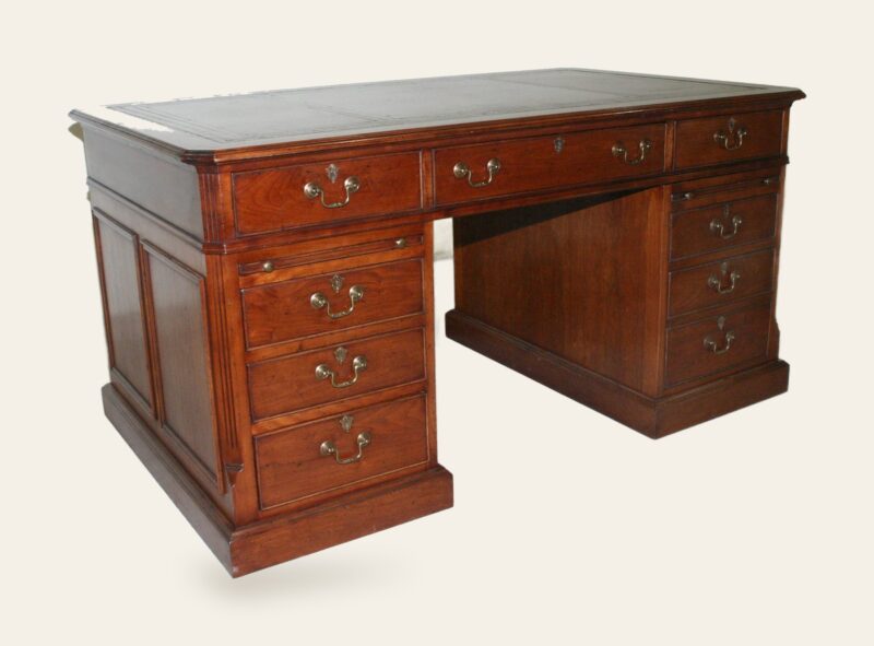Desk 901 in cherry — handmade by Bryn Hall in Suffolk