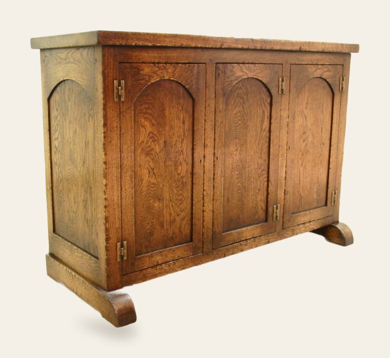 Drinks cabinet three door, view 1 — handmade by Bryn Hall in Suffolk