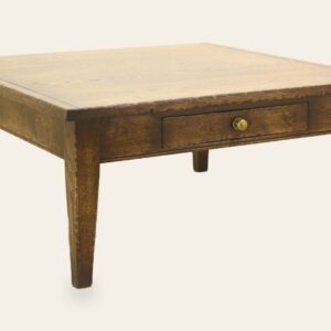 Farm house coffee table one drawer 700sp, view 2 — handmade by Bryn Hall in Suffolk