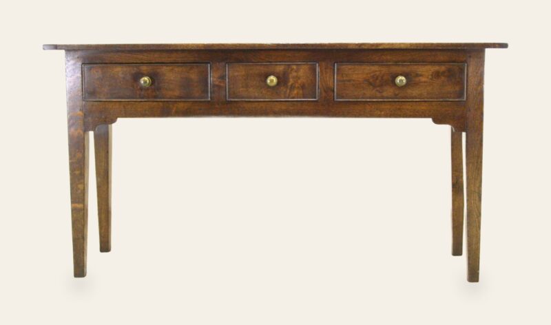 Farm house server three drawer 137b — handmade by Bryn Hall in Suffolk