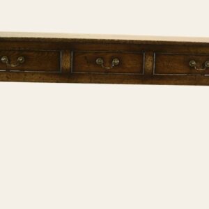 Farm house sofa table three drawers 137b, view 1 — handmade by Bryn Hall in Suffolk