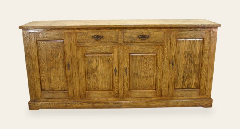 Foor door dresser sand blasted — handmade by Bryn Hall in Suffolk