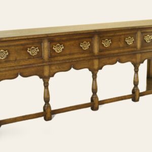 Four drawer potboard base 126a, angle view — handmade by Bryn Hall in Suffolk