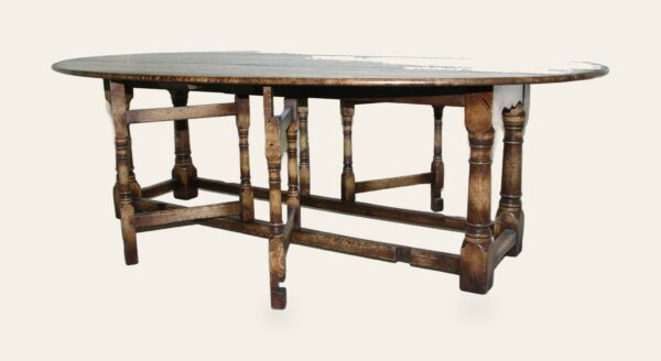 Gateleg table 307 — handmade by Bryn Hall in Suffolk