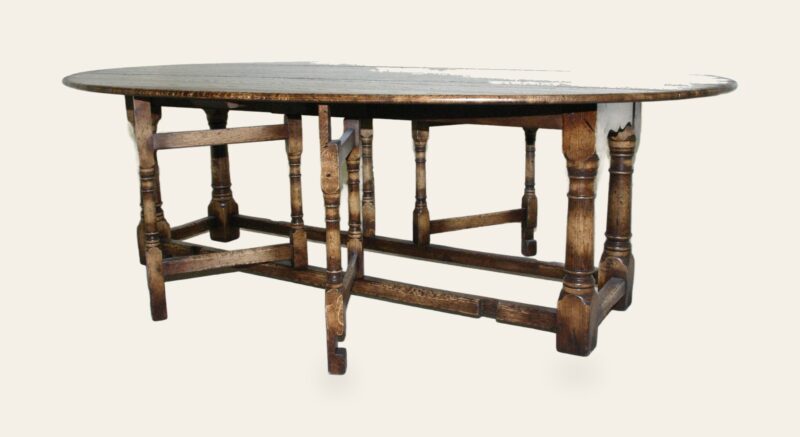 Gateleg table 307 — handmade by Bryn Hall in Suffolk