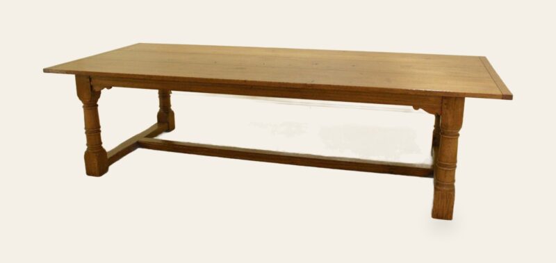 Refectory 303 9 ft 6 in long x 4 ft wide — handmade by Bryn Hall in Suffolk