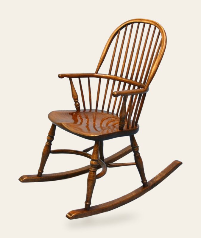 Rocking chair — handmade by Bryn Hall in Suffolk