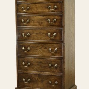 Seven drawer wellington chest of drawers, view 2 — handmade by Bryn Hall in Suffolk