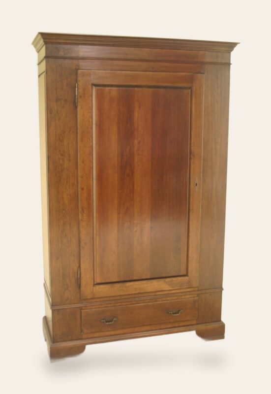 Singel wardrobe 106 cherry — handmade by Bryn Hall in Suffolk