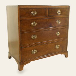 Tea caddy chest of drawers, angle view cherry — handmade by Bryn Hall in Suffolk