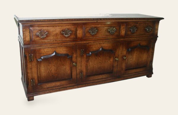 Three drawer door dresser base 210 — handmade by Bryn Hall in Suffolk