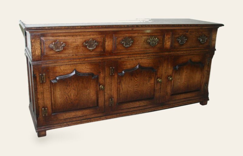 Three drawer door dresser base 210 — handmade by Bryn Hall in Suffolk
