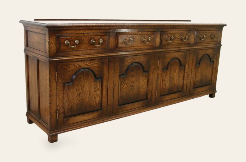 Welsh dresser base — handmade by Bryn Hall in Suffolk