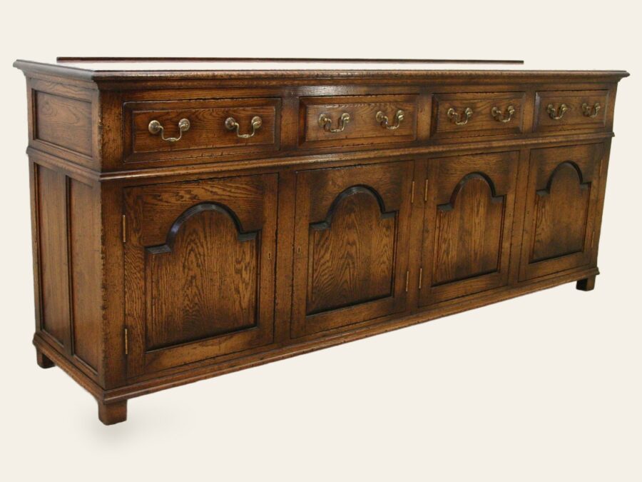 Welsh dresser base — handmade by Bryn Hall in Suffolk