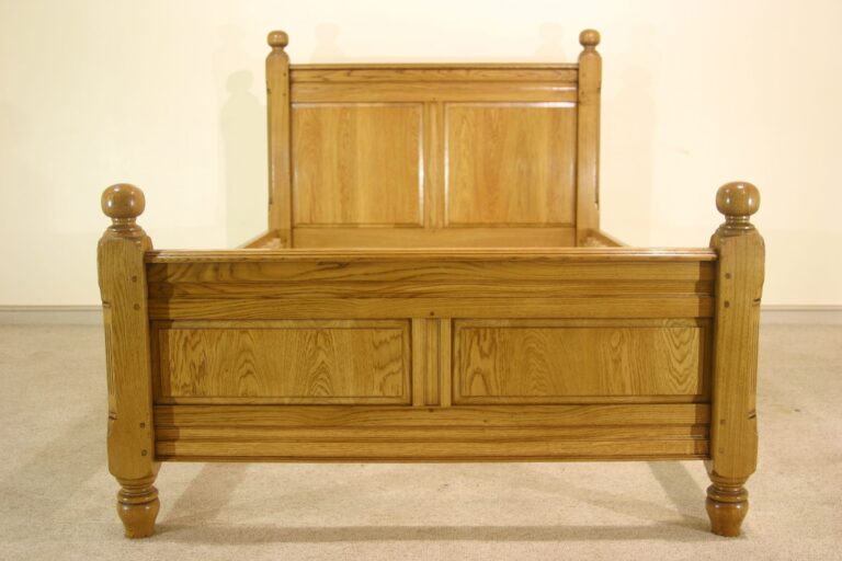 Panelled Beds in Solid Oak