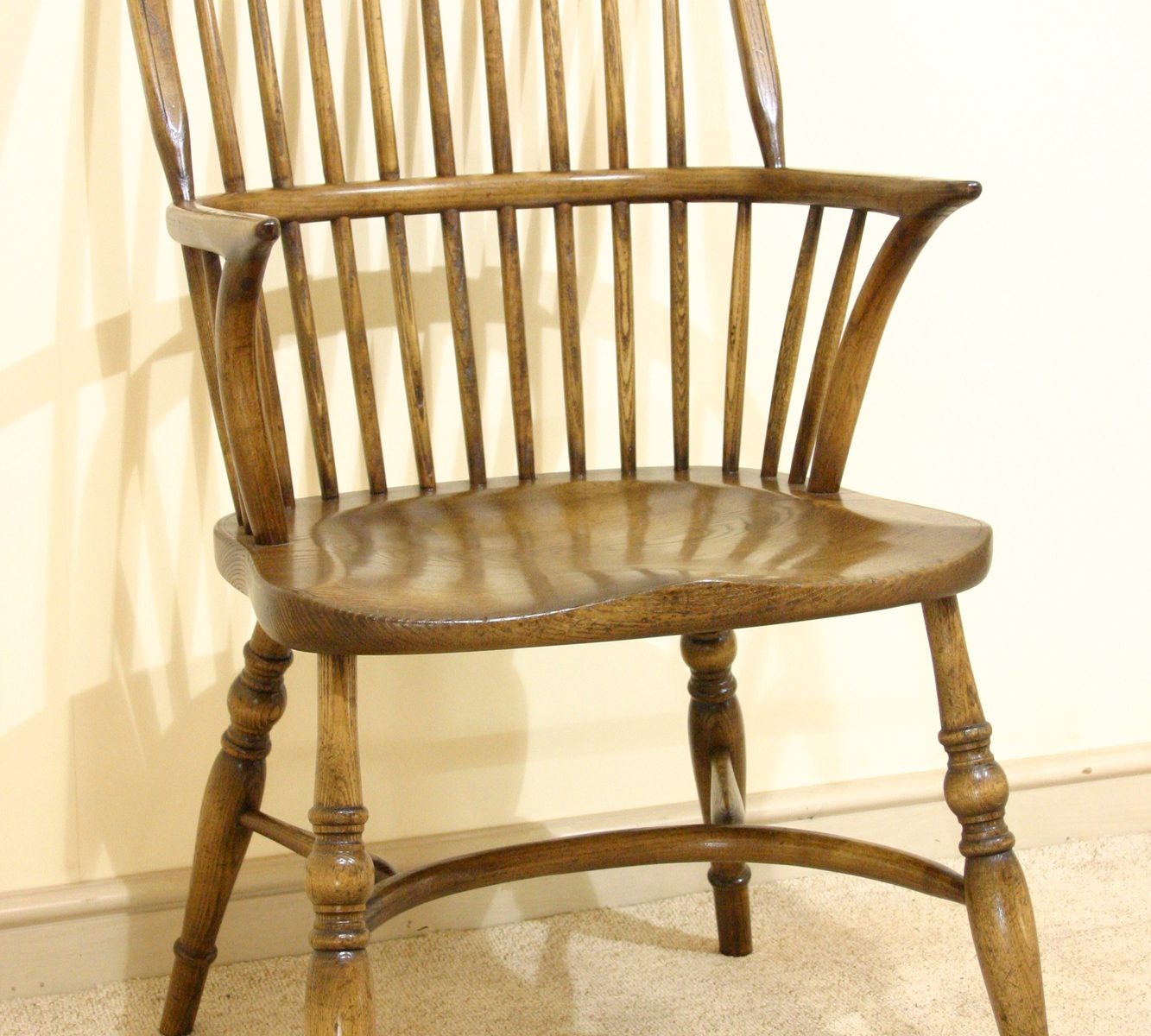 Stick back carver 504, view 1 — handmade by Bryn Hall in Suffolk