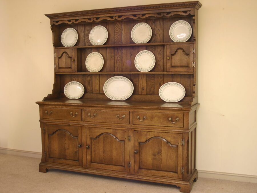 Dressser and rack 205 three drawer doors, view 1 — handmade by Bryn Hall in Suffolk