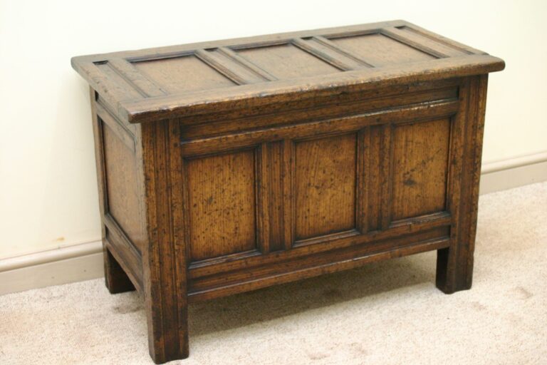 Oak Blanket Chests and Coffers