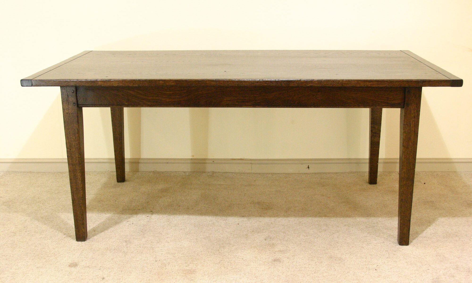 Farm house table 300, view 1 — handmade by Bryn Hall in Suffolk