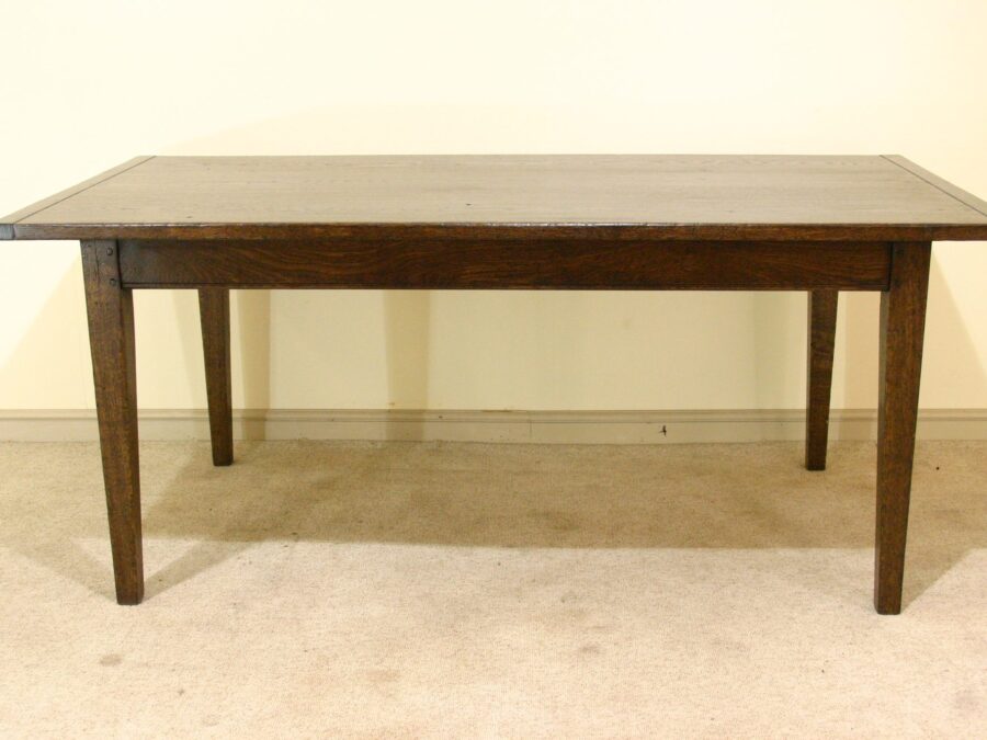 Farm house table 300, view 1 — handmade by Bryn Hall in Suffolk